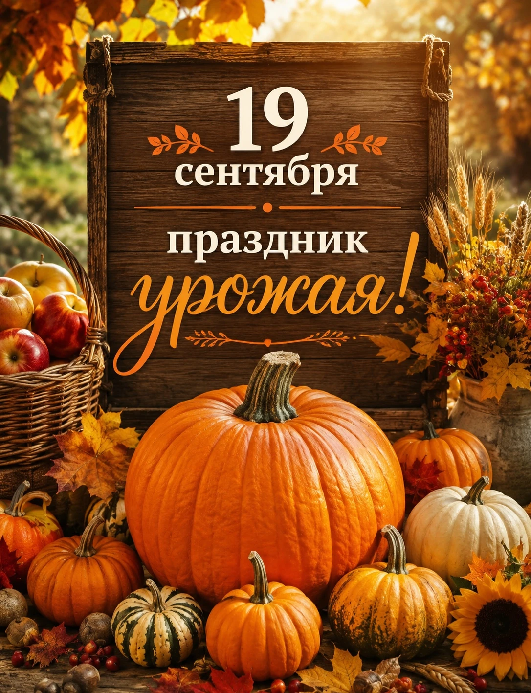 19 сентября: Праздник Урожая